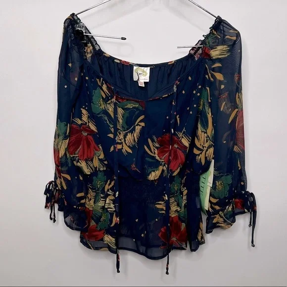 Anthropologie Fig & Flower Skirt & Blouse - Picture 3 of 10